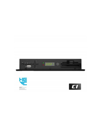 Receptor satélite edision picollo combo con lector de tarjetas