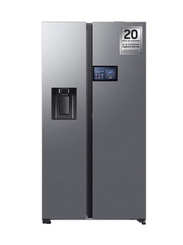 Side by side Samsung RS90F64EETEF inox 178X92 E con dispensador