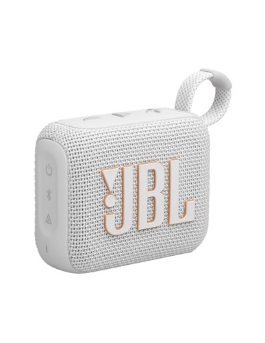Altavoz inalámbrico bluetooth JBL GO 4 4.2W blanco