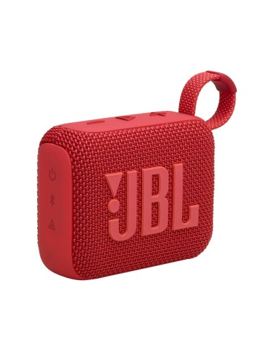 Altavoz inalámbrico bluetooth JBL GO 4 4.2W rojo
