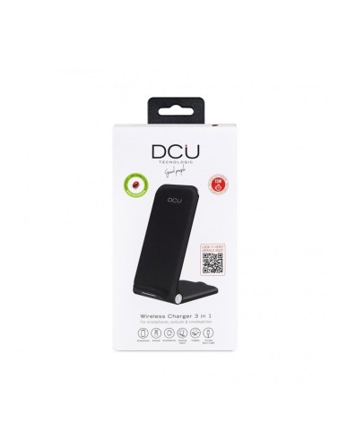 Cargador inalámbrico DCU 3 EN 1 DE CARGA RAPIDA 15W + cable tipo C 37300820