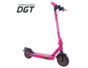 Patinete eléctrico scooter Zwheel mascooter S1 furious rosa PM0051