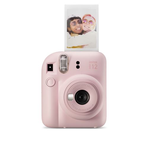 Cámara instantánea fuji instax mini 12 blossom pink