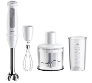 Batidora con accesorios Braun MQ50236MWH 1.000W
