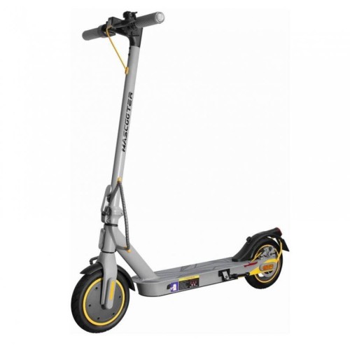 Patinete eléctrico scooter mascooter s1 gris y amarillo PM0043