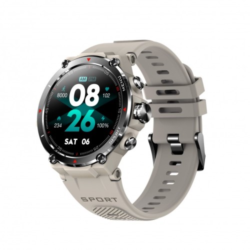 Smartwatch DCU con GPS integrado y pantalla amoled HD gris 34157081