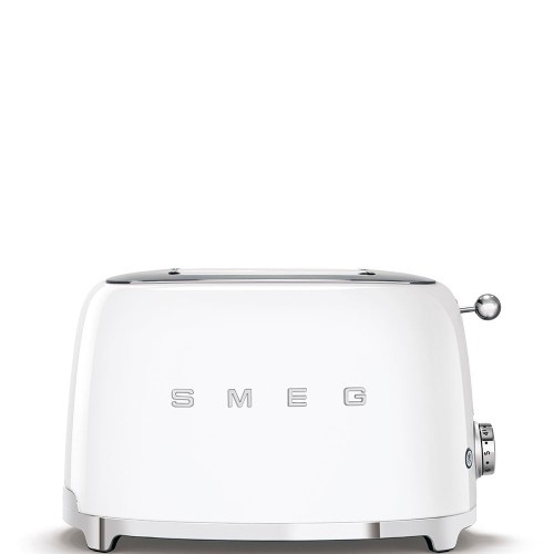 Tostador Smeg TSF01WHEU 2 ranura corto blanco
