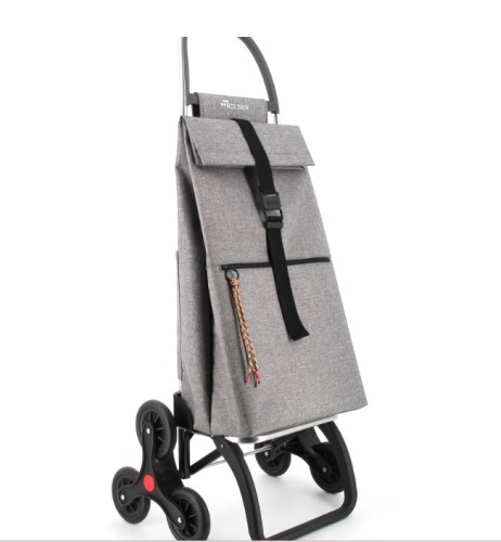 Carro compra Rolser BIG014 big tweed 6 gris