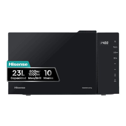 Microondas con grill Hisense H23MOBS5HG4 23L negro digital
