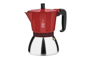 Cafetera BRA deluxe inducción roja 3 tazas