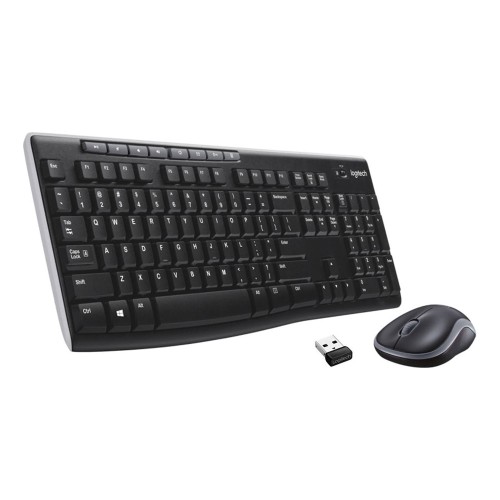 Combo de teclado y ratón Logitech MK270 NEGRO