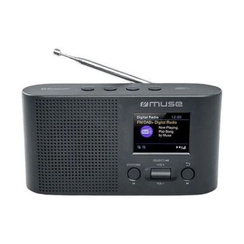 Radio portátil muse FM/DAB+ M-112DBT bluetooth