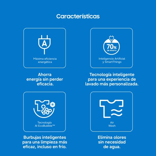 Lavadora secadora Smasung WD90DG5G34BEEC