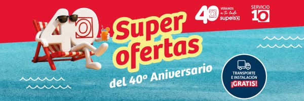 #superOfertas40aniversario