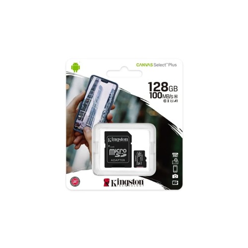 Kingston MicroSD 128Gb 100MB/s