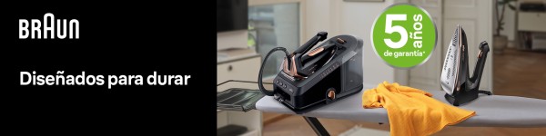 AMPLIACION 5 AÑOS GARANTIA BRAUN EN PLANCHADO