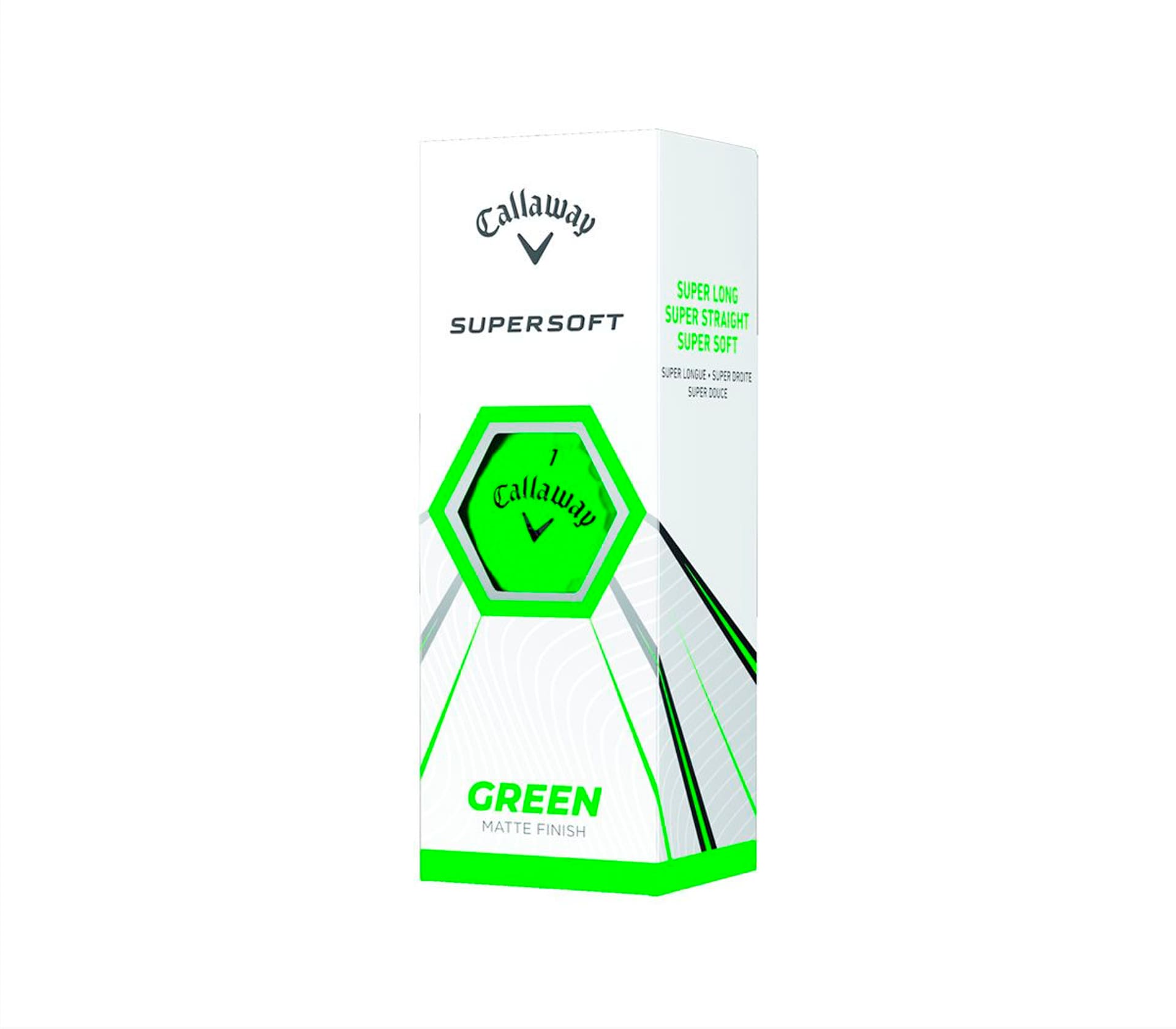 Supersoft Verde - Caixa 3 unid