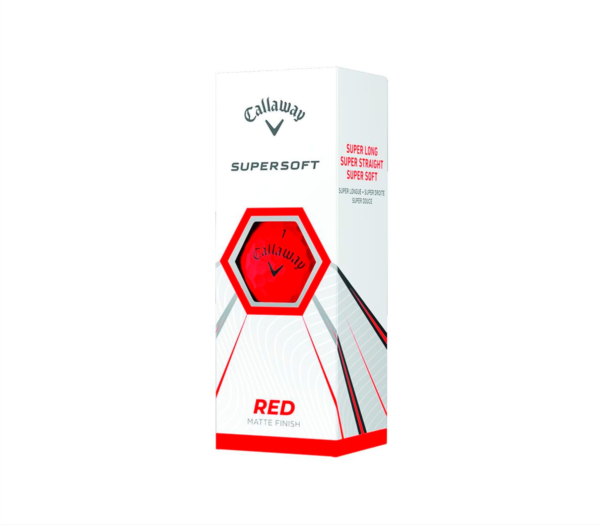 Supersoft Vermelha - Caixa 3 unid