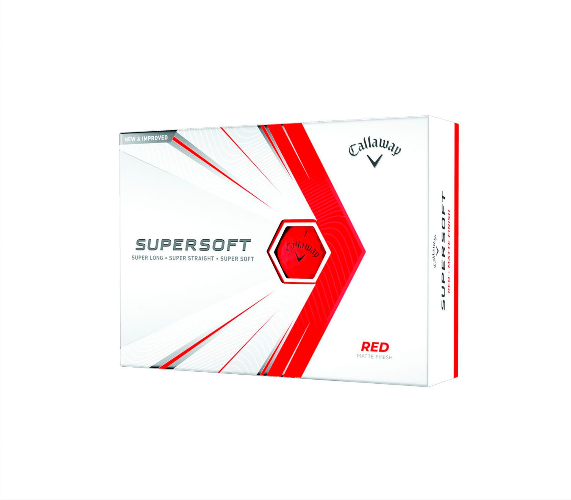 Supersoft Vermelha - Caixa 12 unid