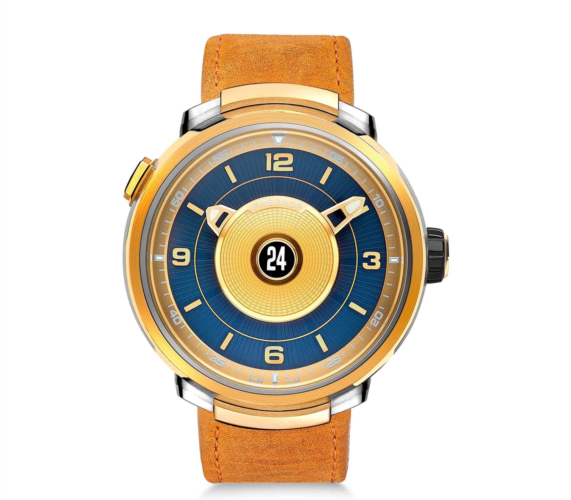 Visionnaire DTZ em Ouro Amarelo e Titânio 43mm