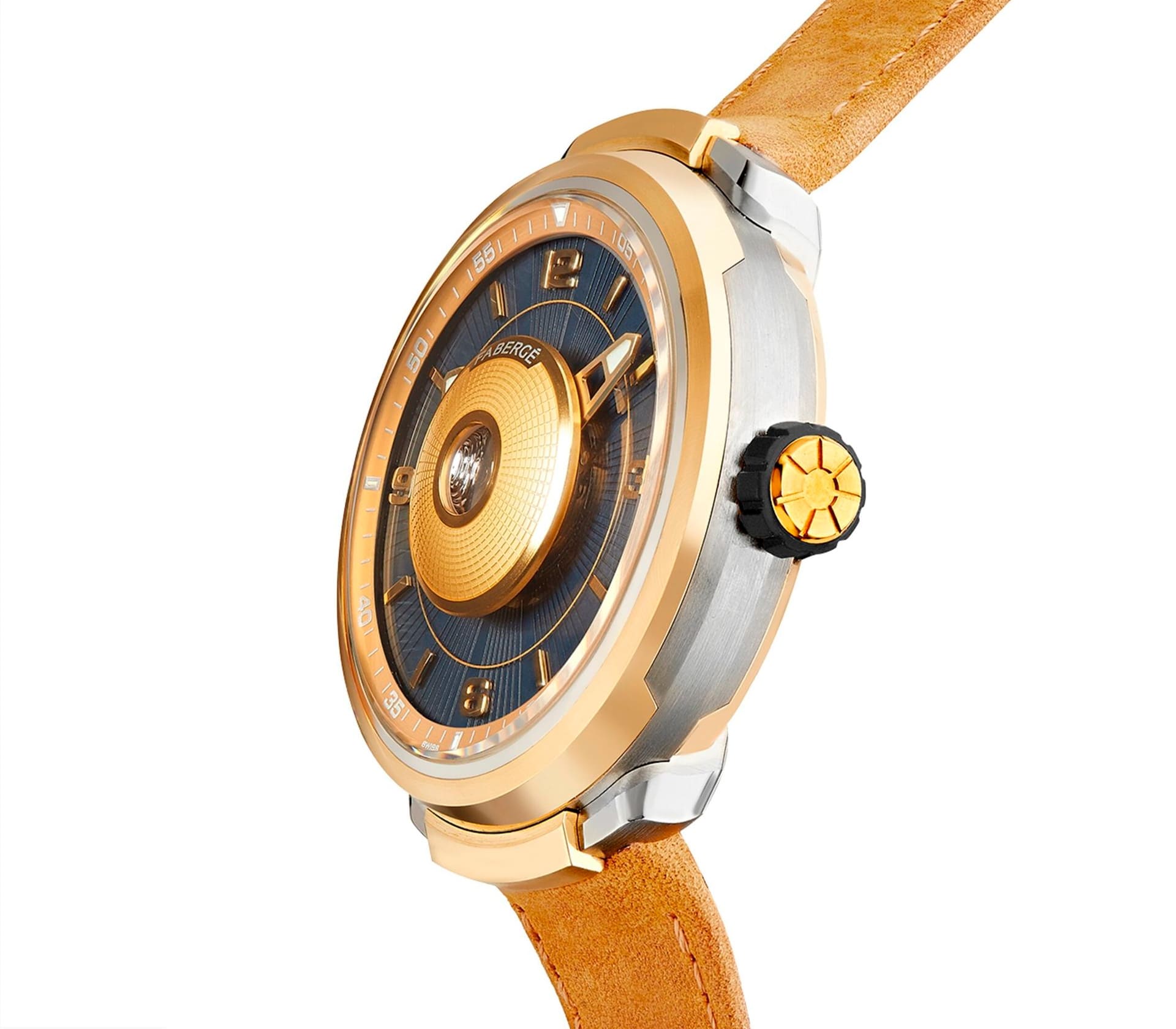Nantucket em Ouro Rosa e Diamantes 33 MM 