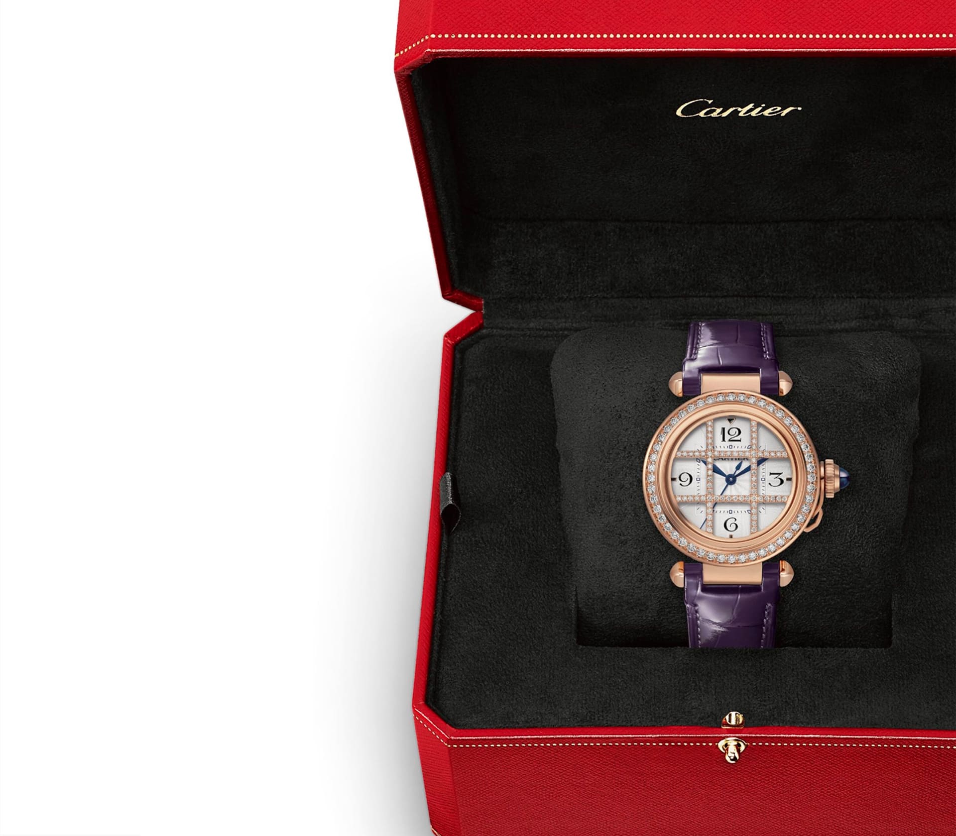 Happy Sport Chrono em Ouro Rosa e Diamantes 40mm