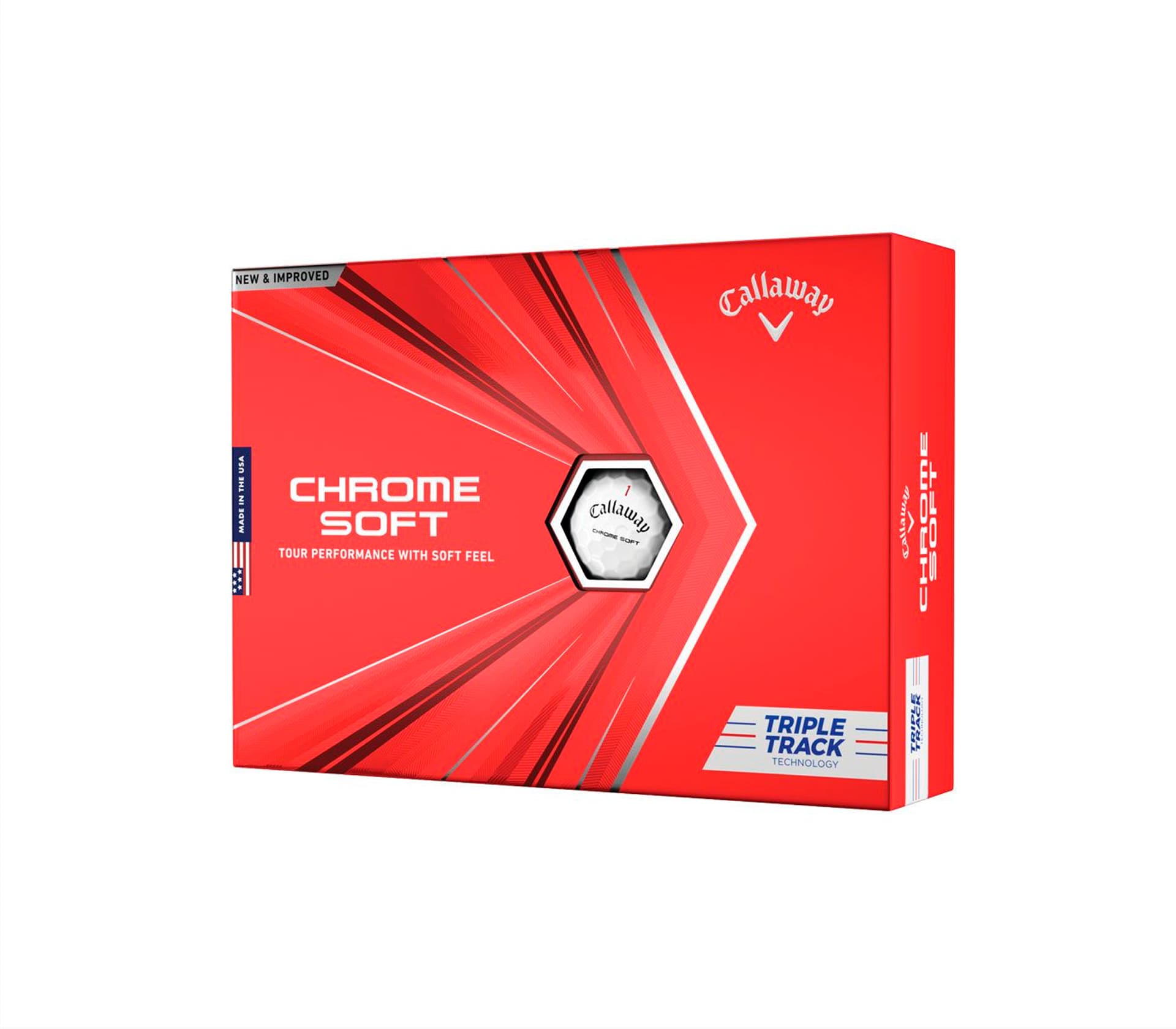 Chrome Soft Triple Track - Caixa 12 unid