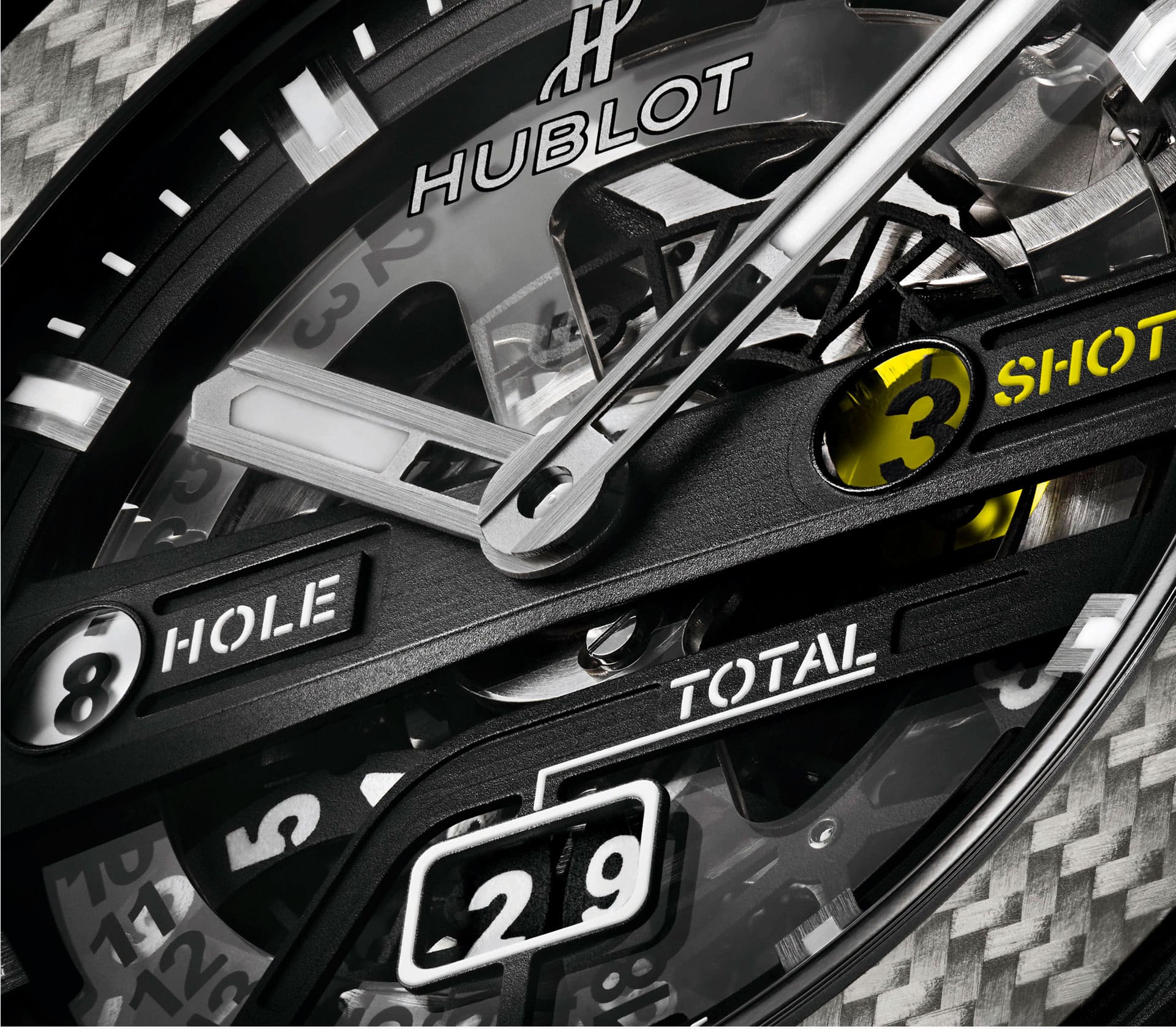 Carbon Spirit of Big Bang Unico Golf 45mm