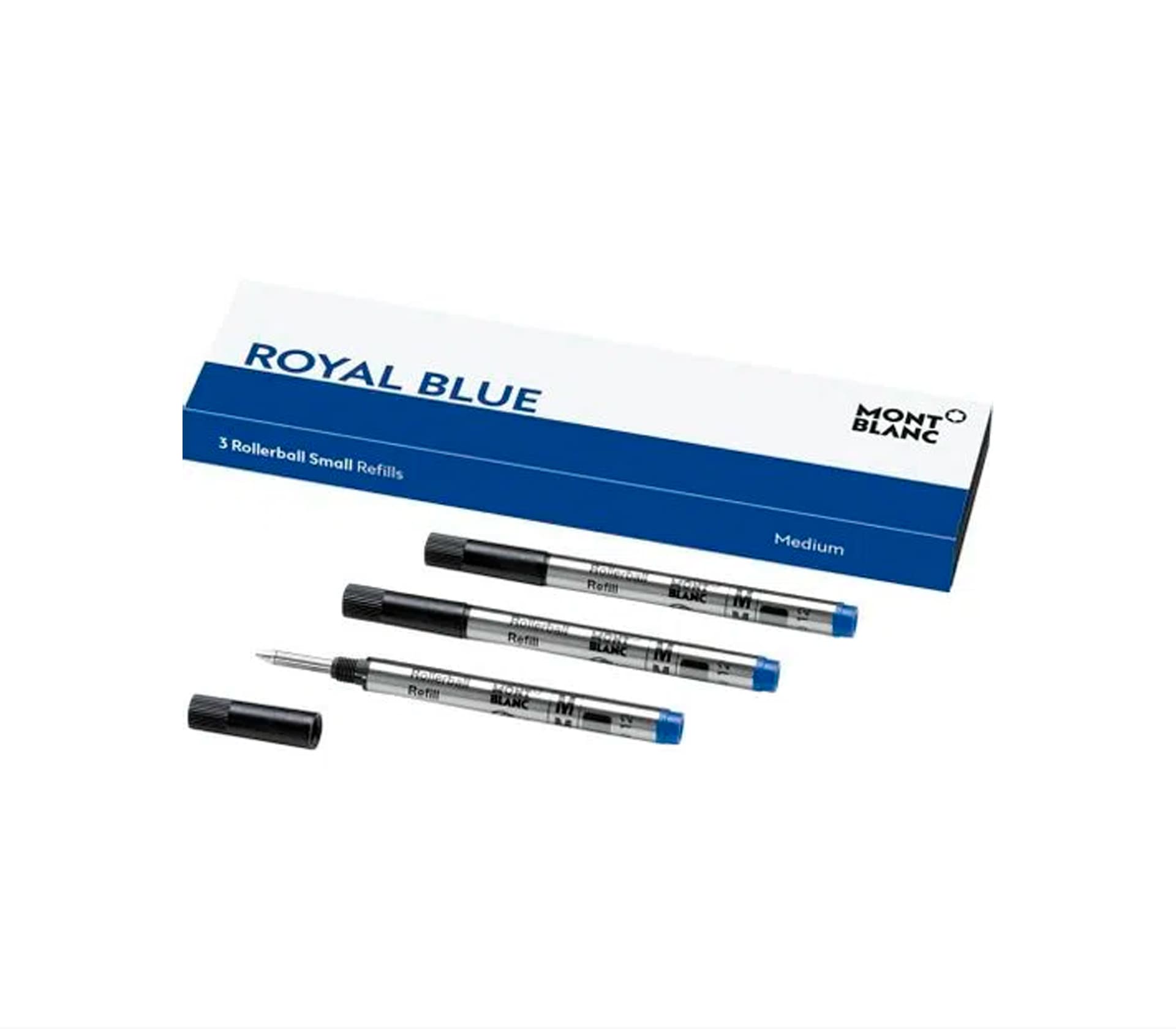 Pequena Royal Blue Escrita Média - 3 unidades