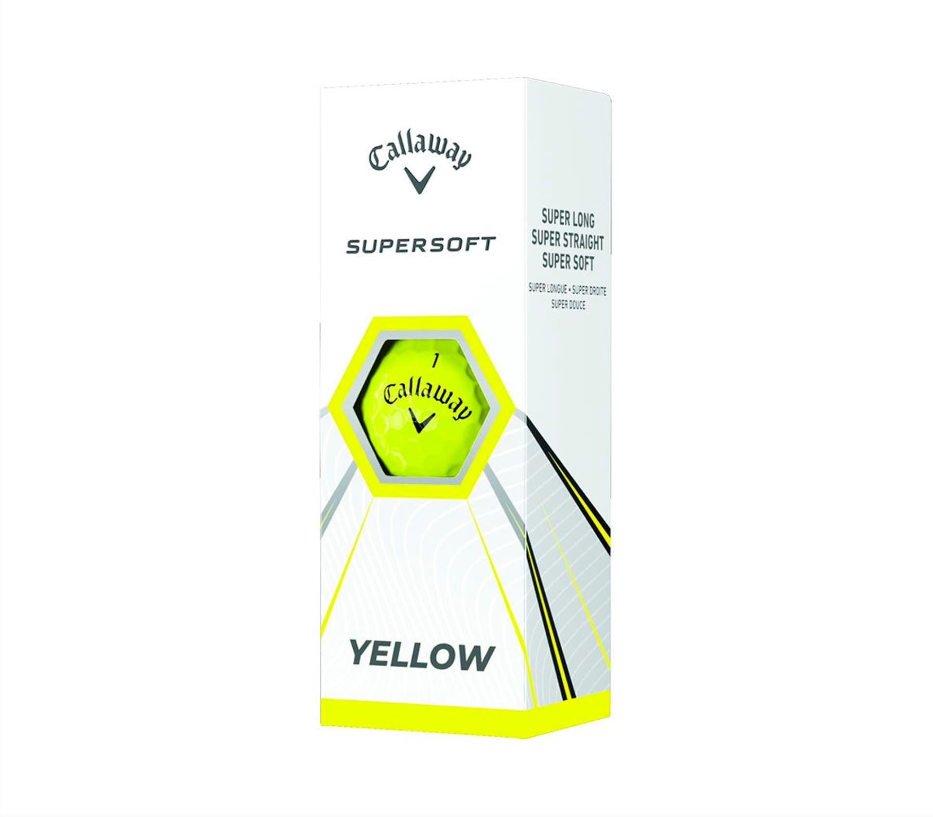 Supersoft Amarelas - Caixa 3 unid