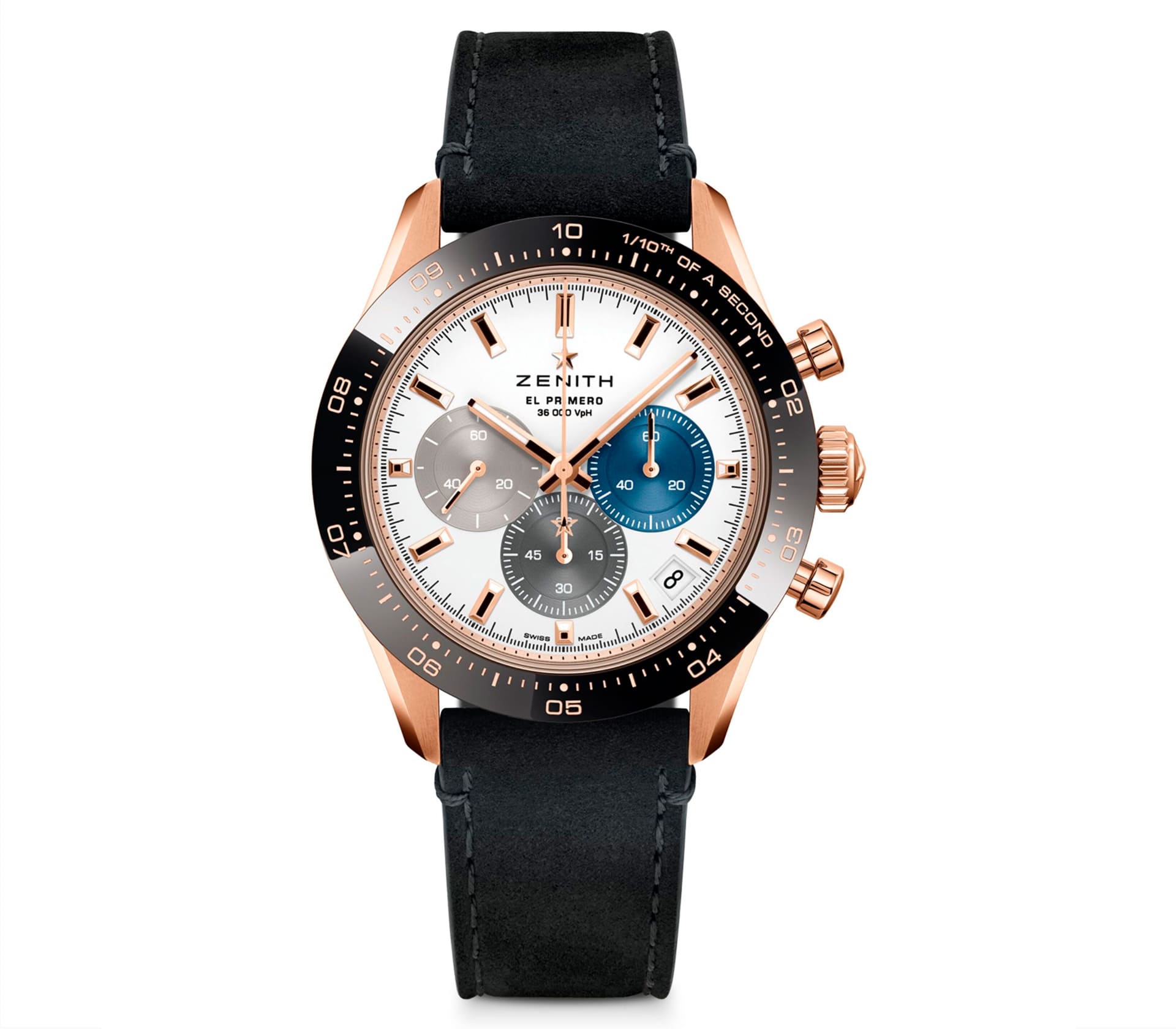 Polo Date High Jewelry em Ouro Branco e Diamantes 36mm