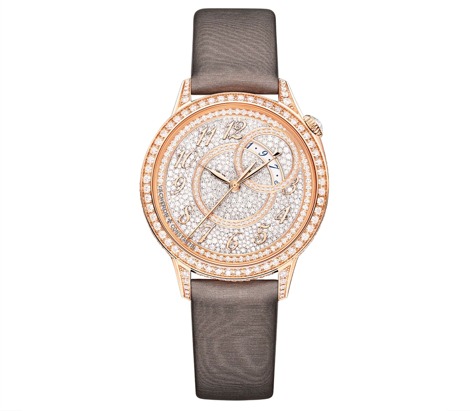 Serpenti Spiga em Ouro Rosa e Diamantes 35mm