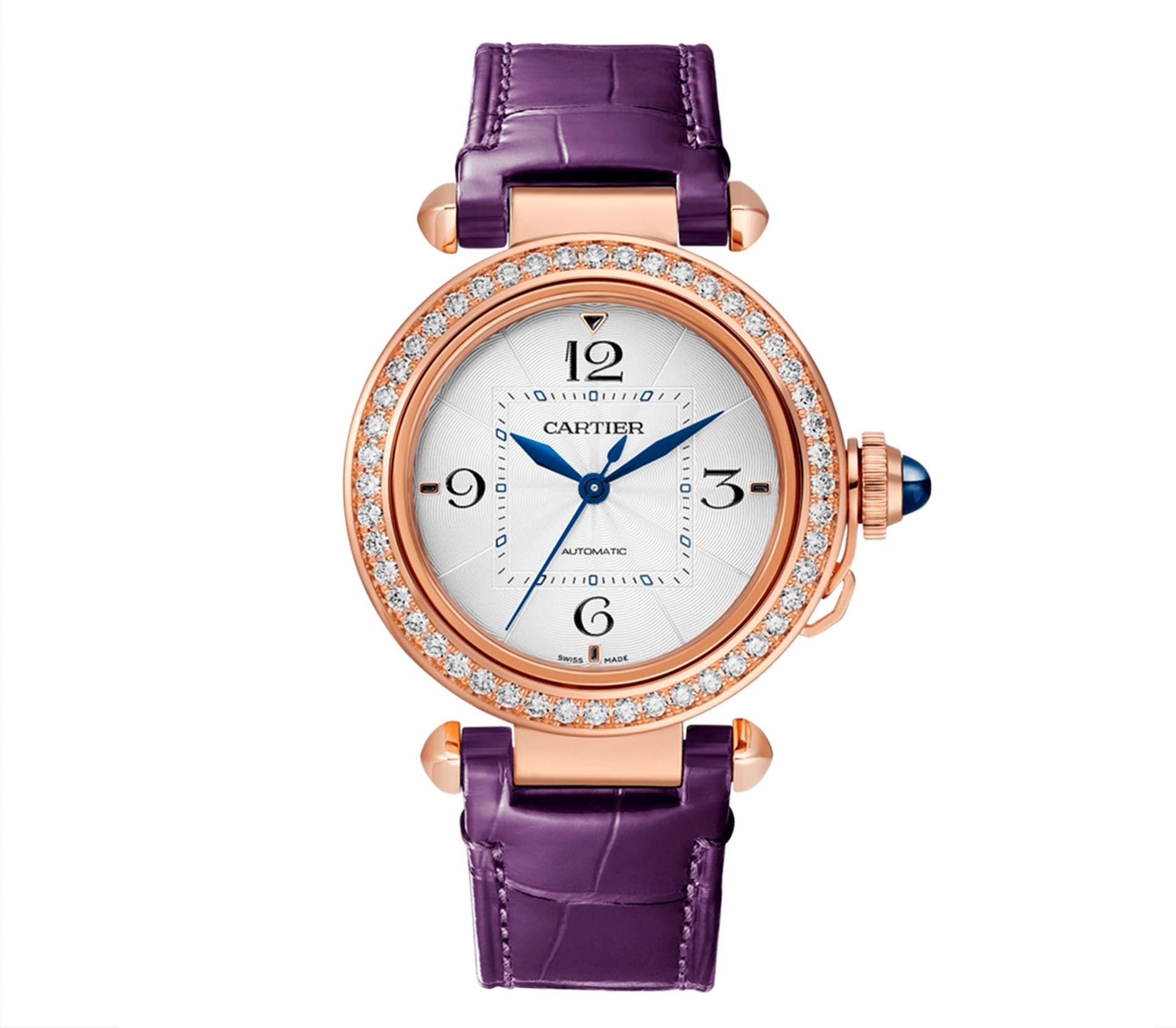 Imperiale Automatic em Ouro Rosa e Ametistas 29mm