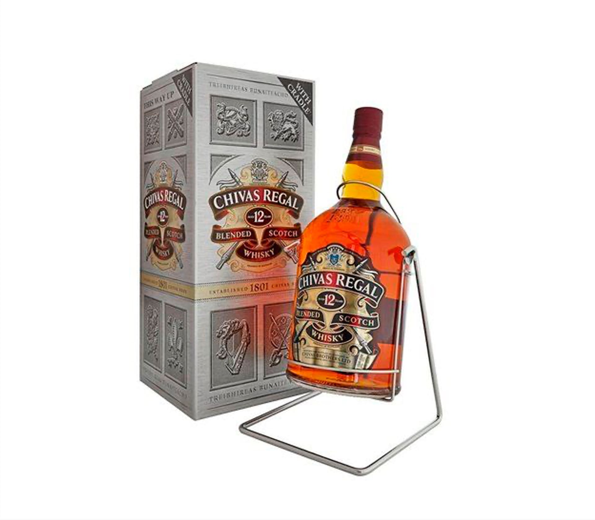 Chivas 12 Anos Garrafa de 4,5 Litros