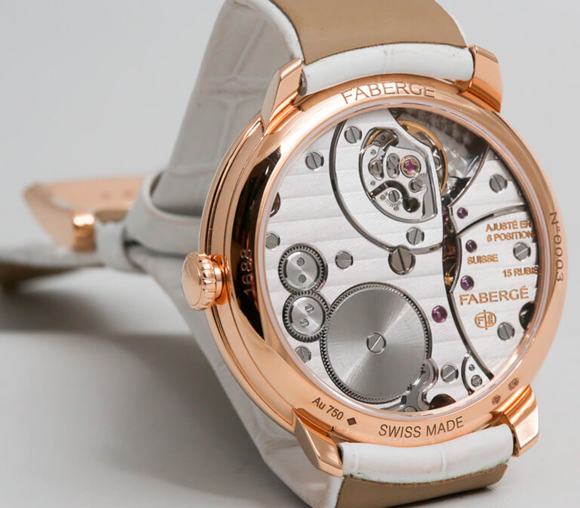 Classique Self-Winding em Ouro Branco 39mm