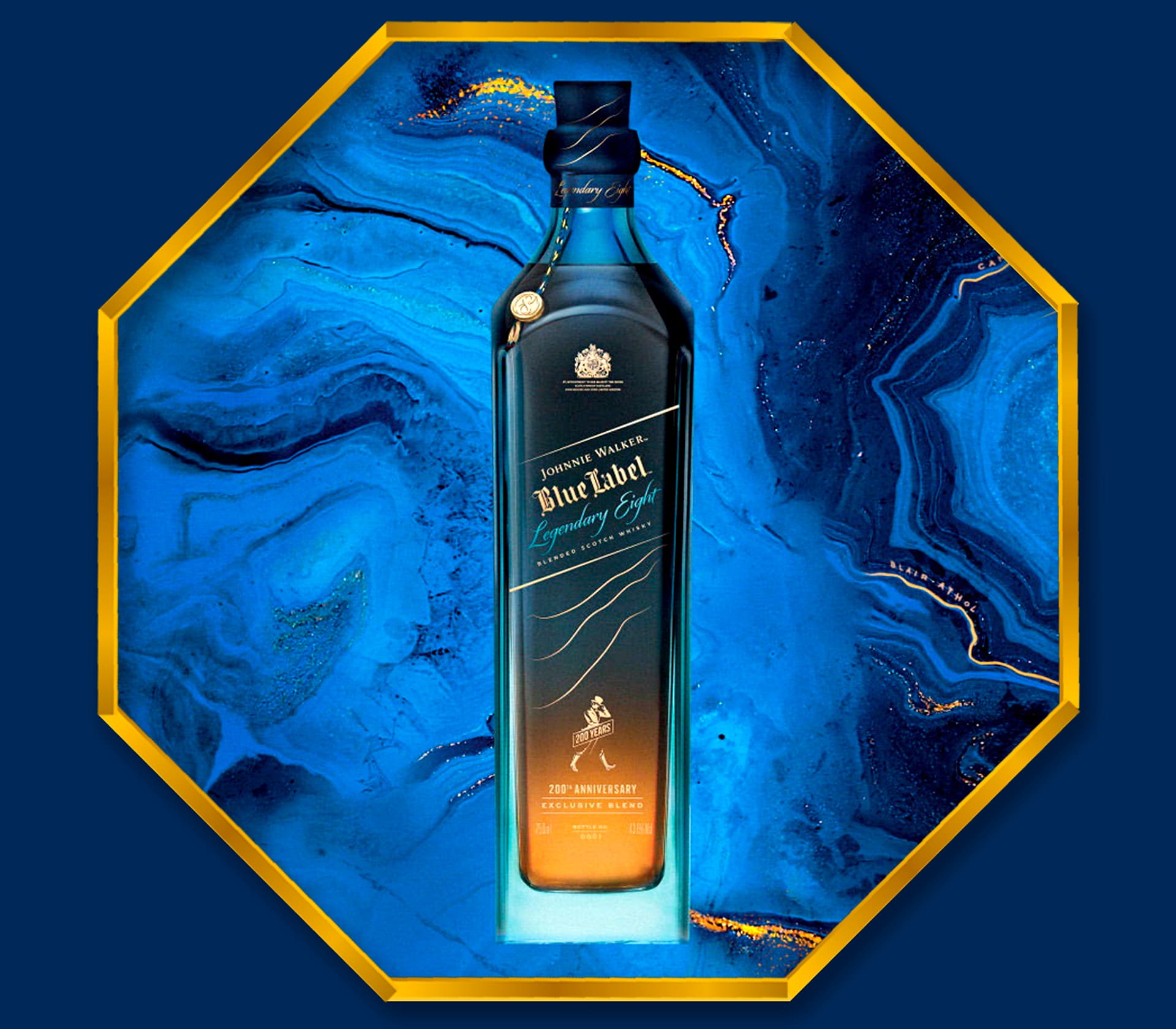 Blue Label Legendary Eight Exclusive Blend 200th Anniversary
