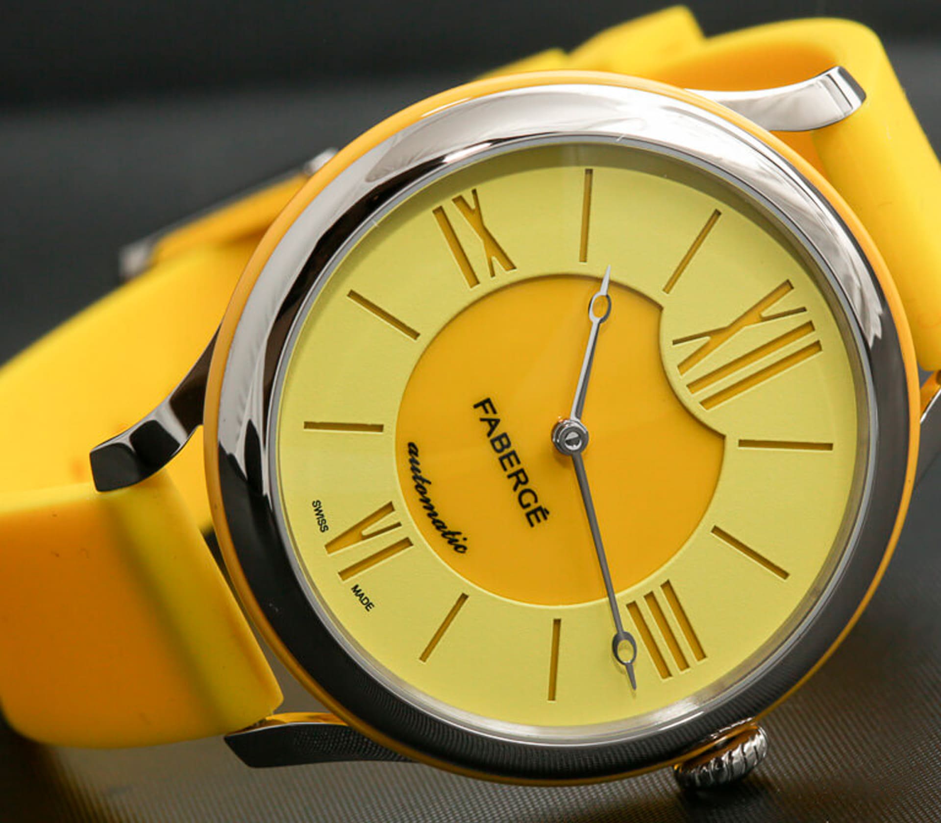 Tradition Retro-Second em Ouro Branco 40mm