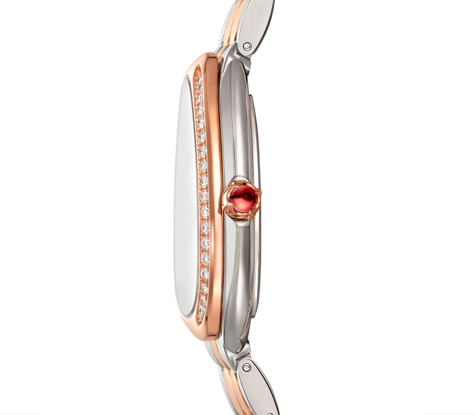 Serpenti Tubogas em Ouro Rosa e Diamantes 35mm