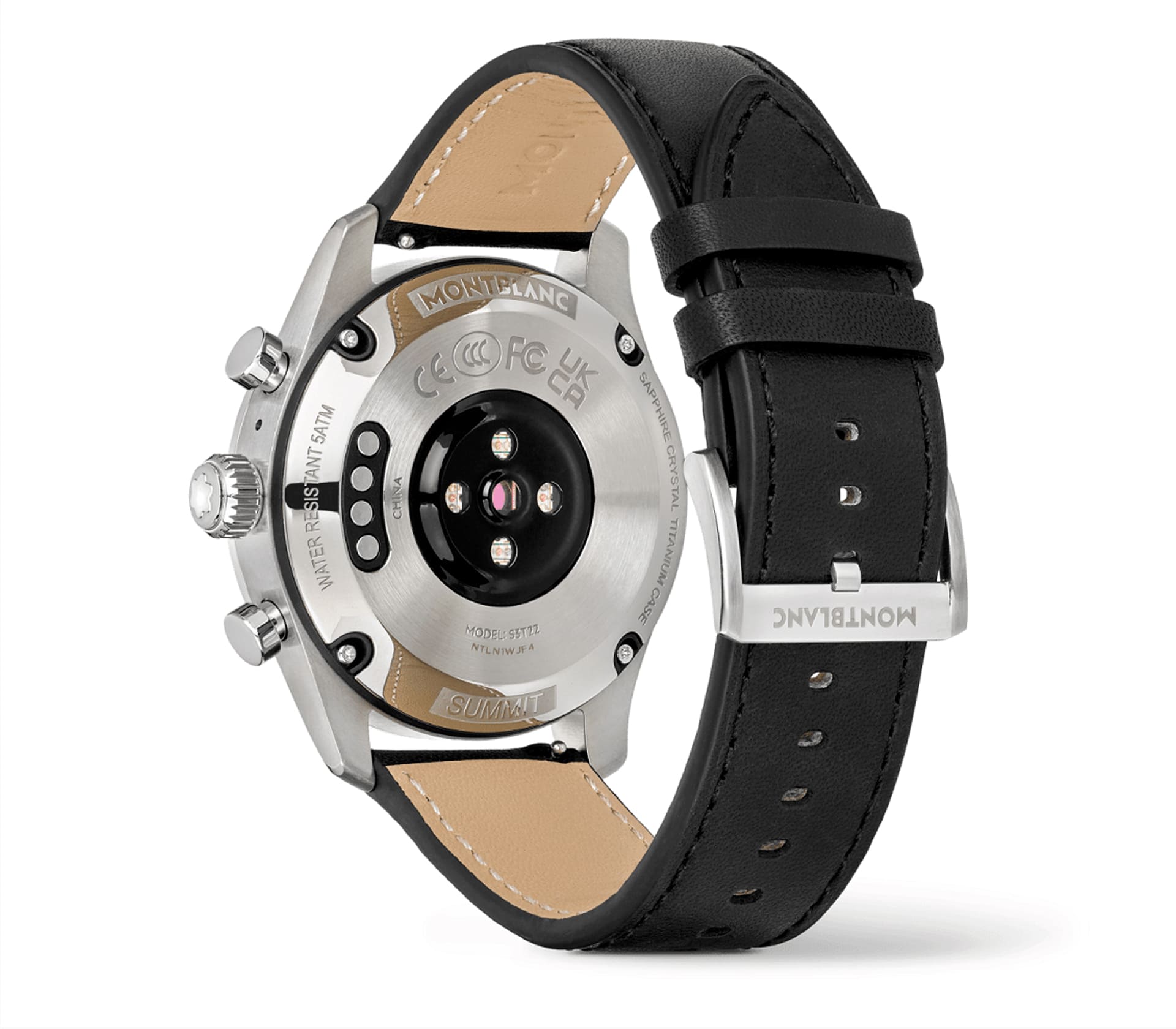 Summit 3 Smartwatch - Caixa em Titânio e 2 pulseiras