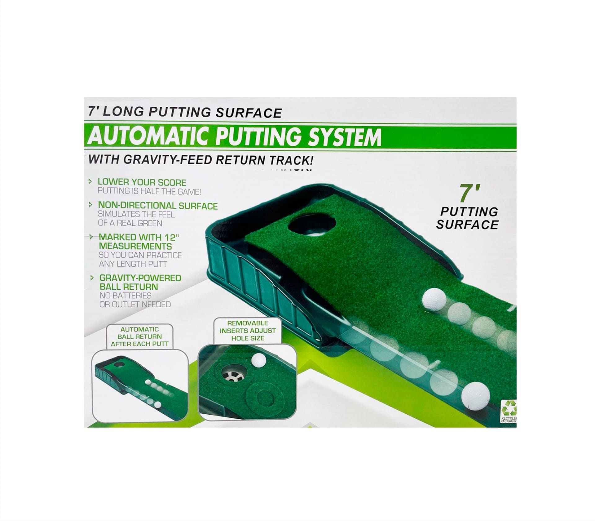 Tapete de Treino Automatic Putting System