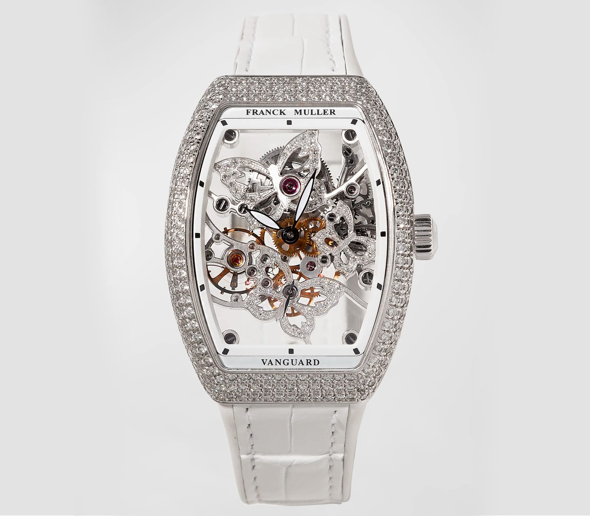 Butterfly Skeleton em Diamantes 32mm