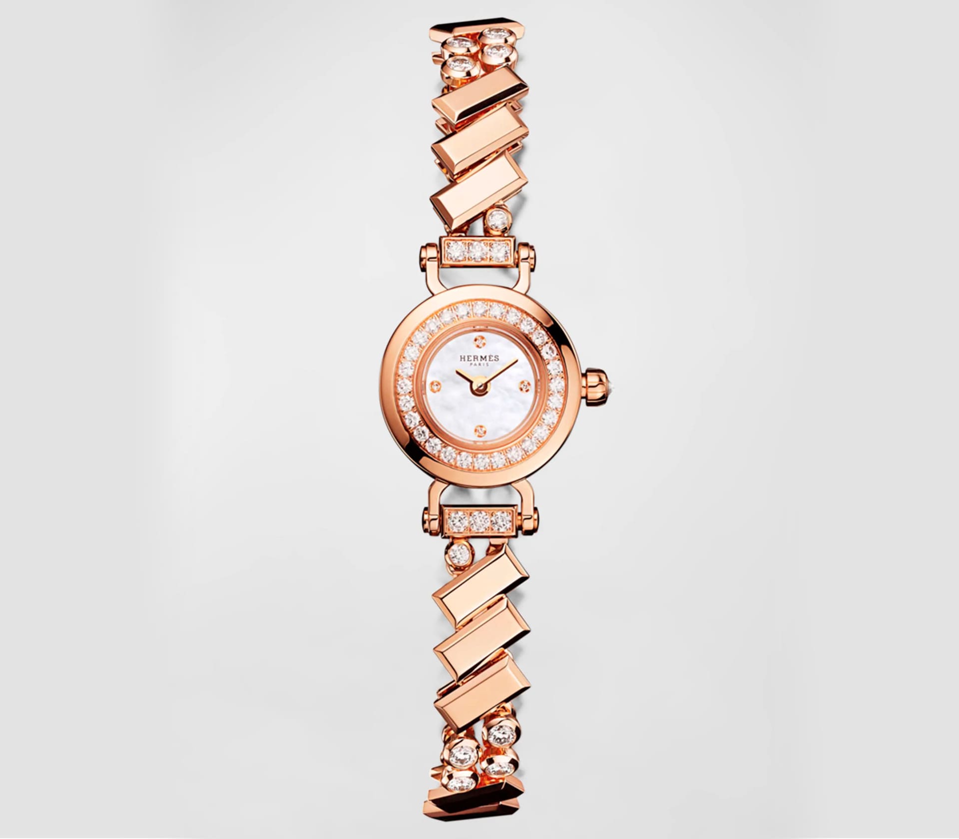 Traditionnelle Complete Calendar em Ouro Rosa 41mm