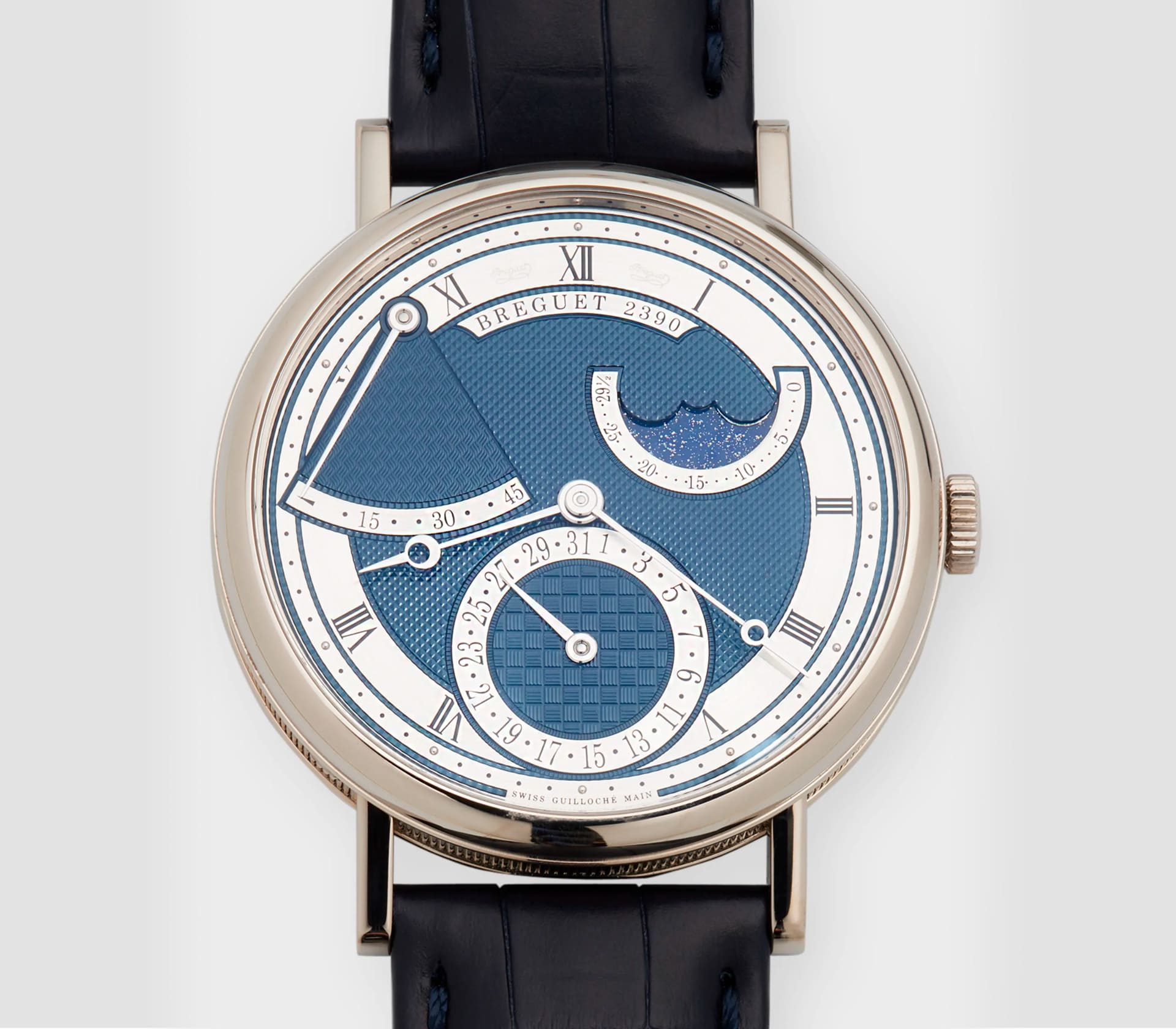 Classique Self-Winding em Ouro Branco 39mm