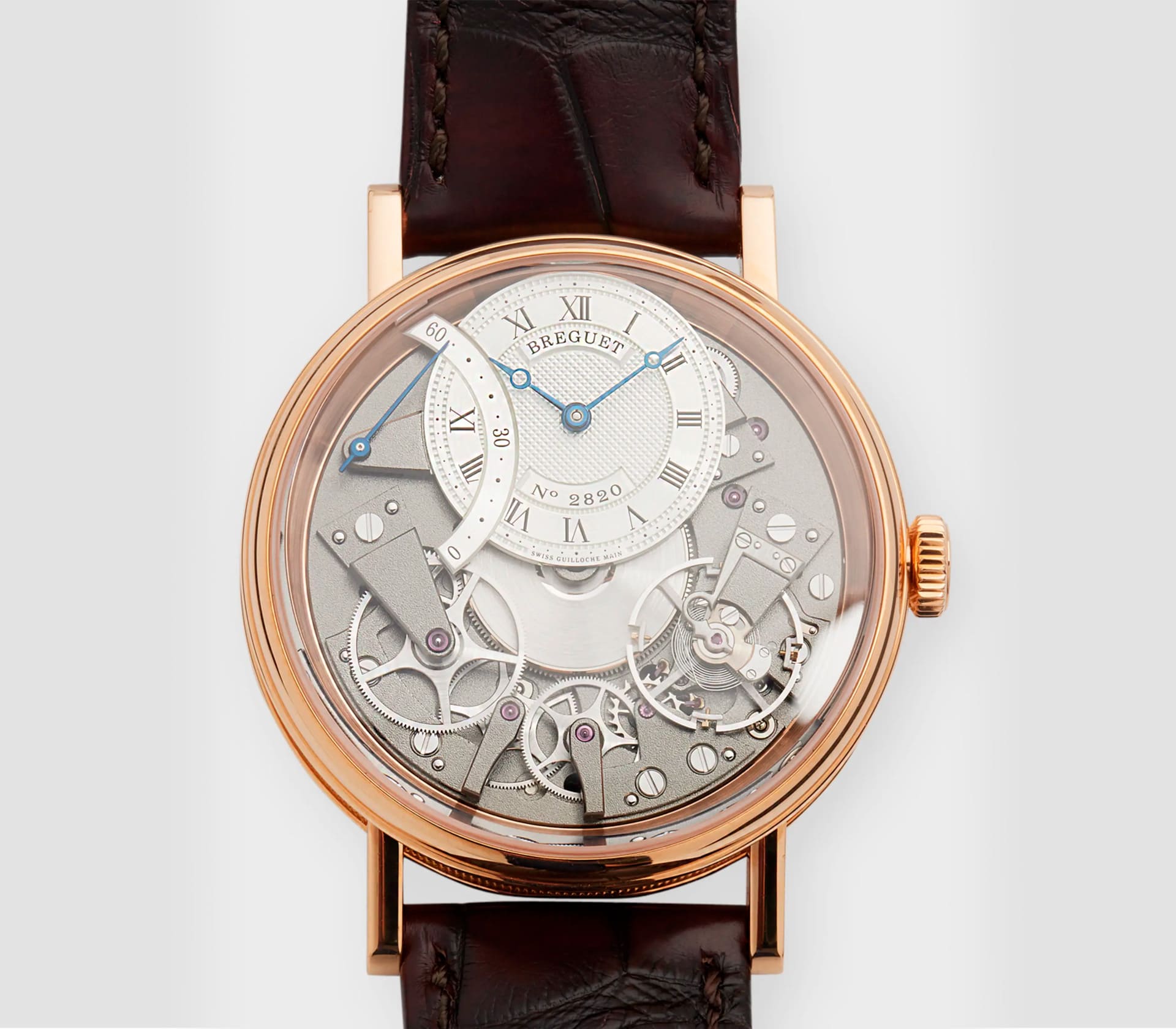 Tradition Retro-Second em Ouro Rosa 40mm