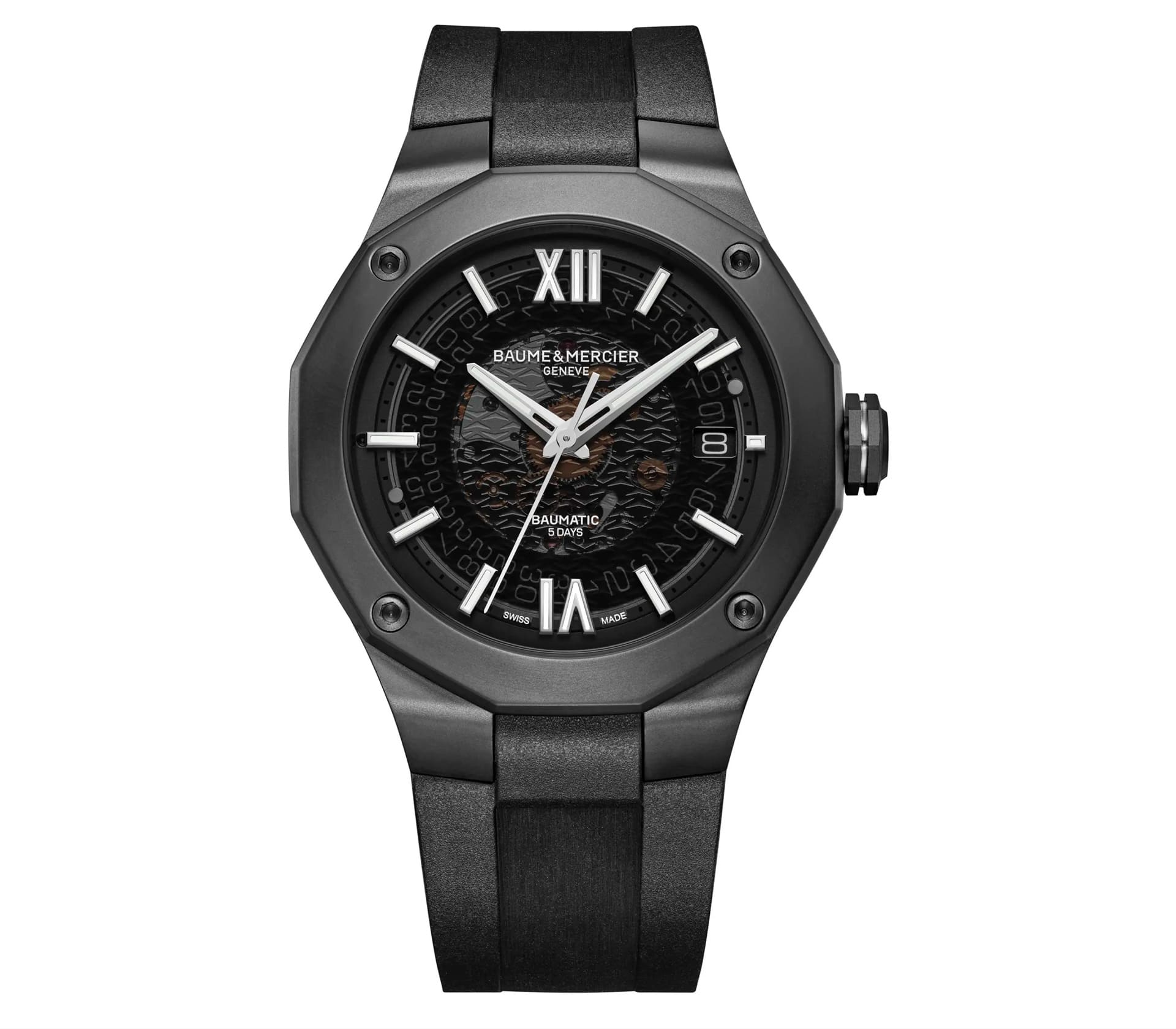 Black Croco Crazy Hours