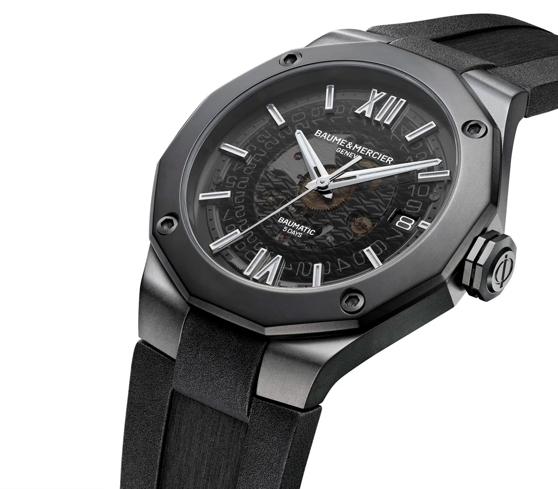 Black Croco Crazy Hours