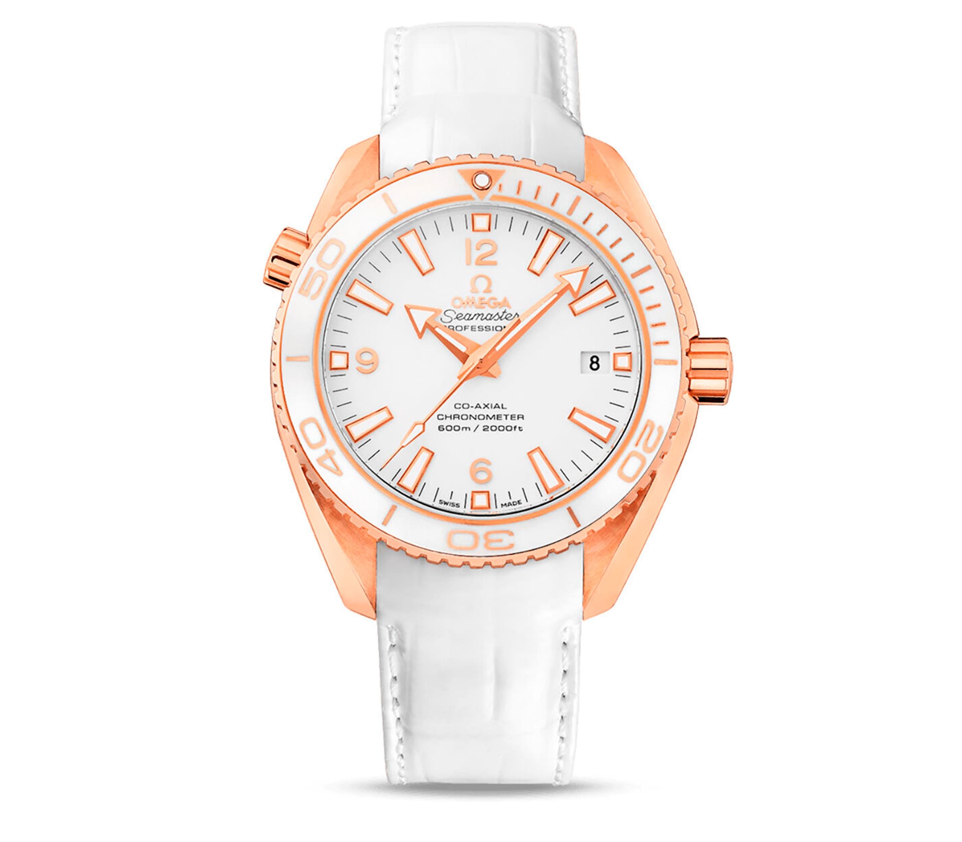 Pasha em Ouro Rosa 41mm