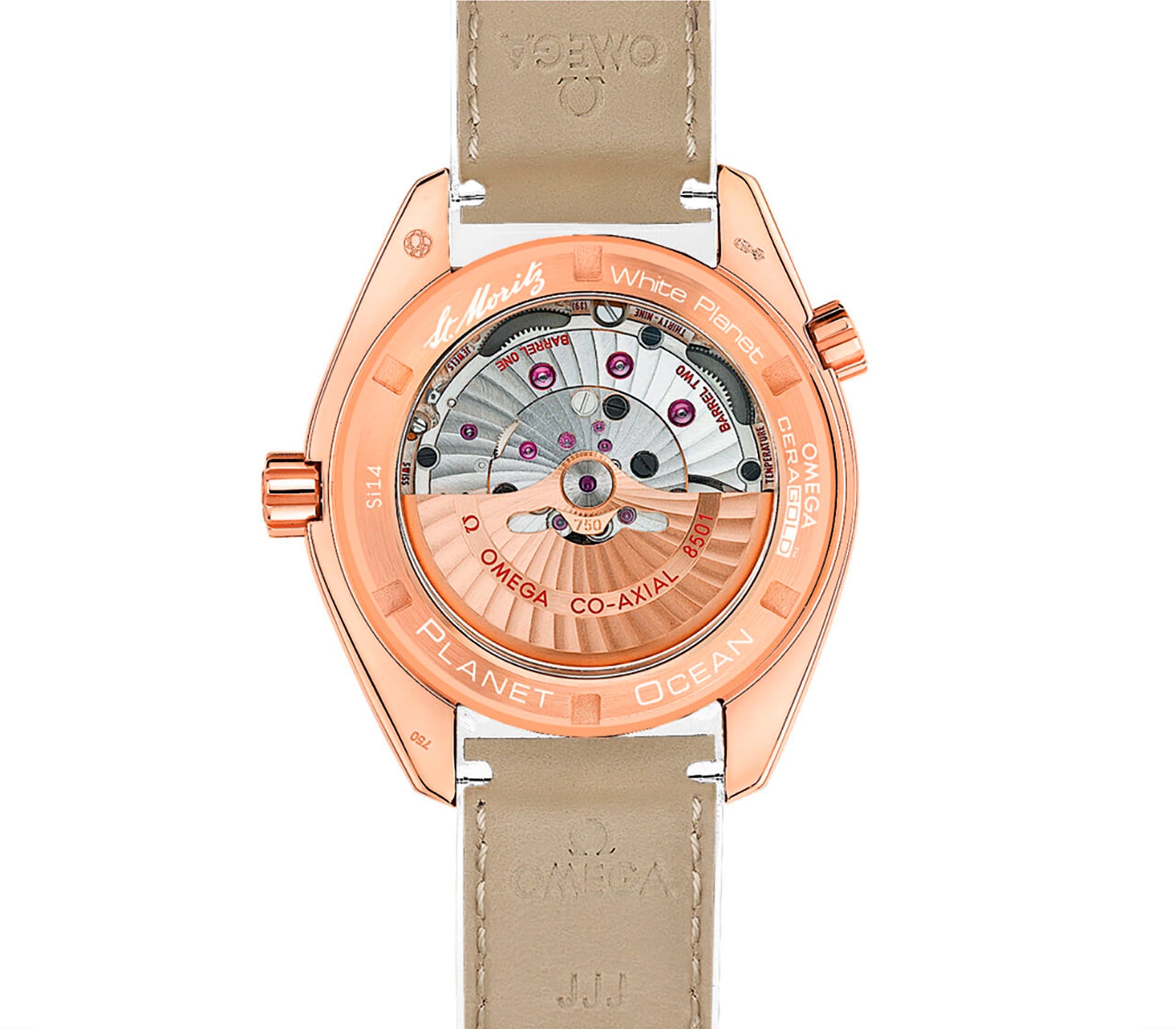 Pasha em Ouro Rosa 41mm