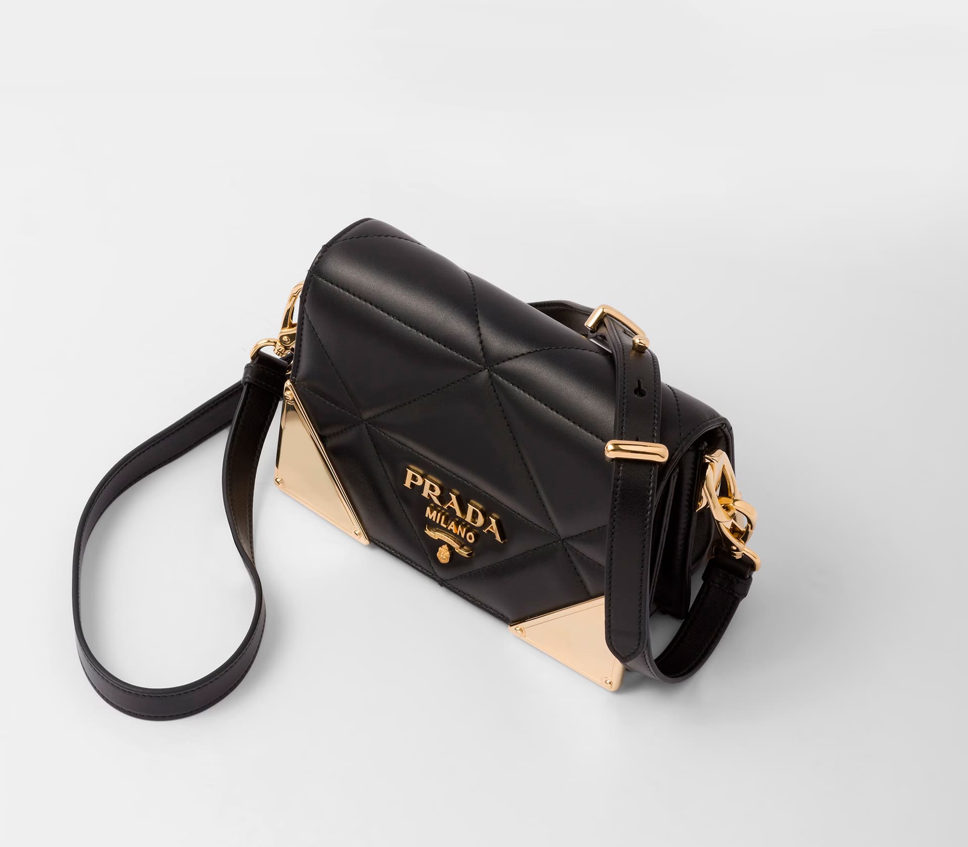 Shoulder Crystal Preta Nano
