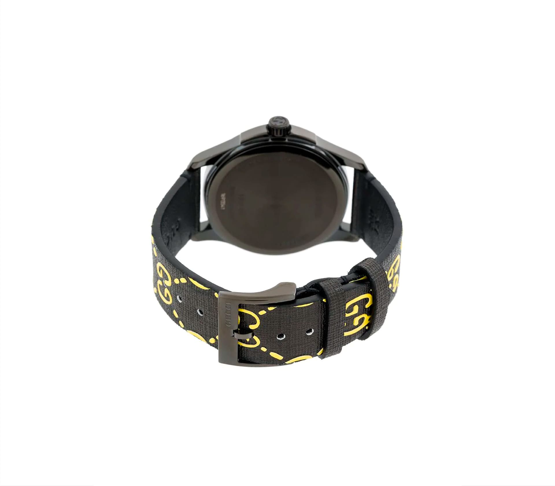 Black Yellow GucciGhost G-Timeless watch